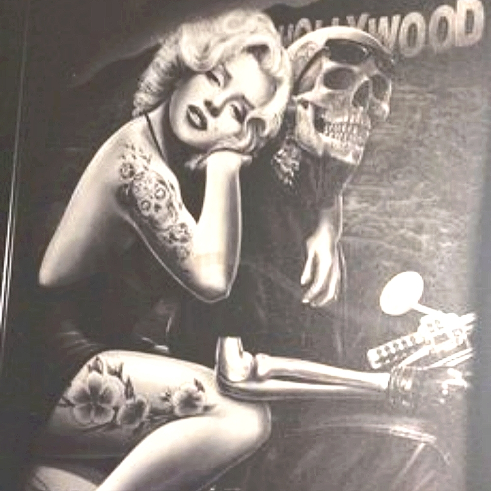 Marlin Monroe ride or die art